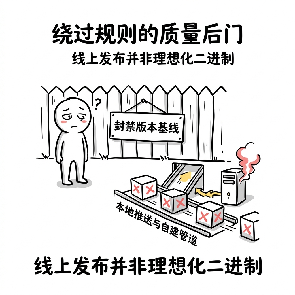多源推送的质量后门与发布痛点